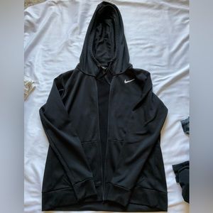 Medium black Nike zip up